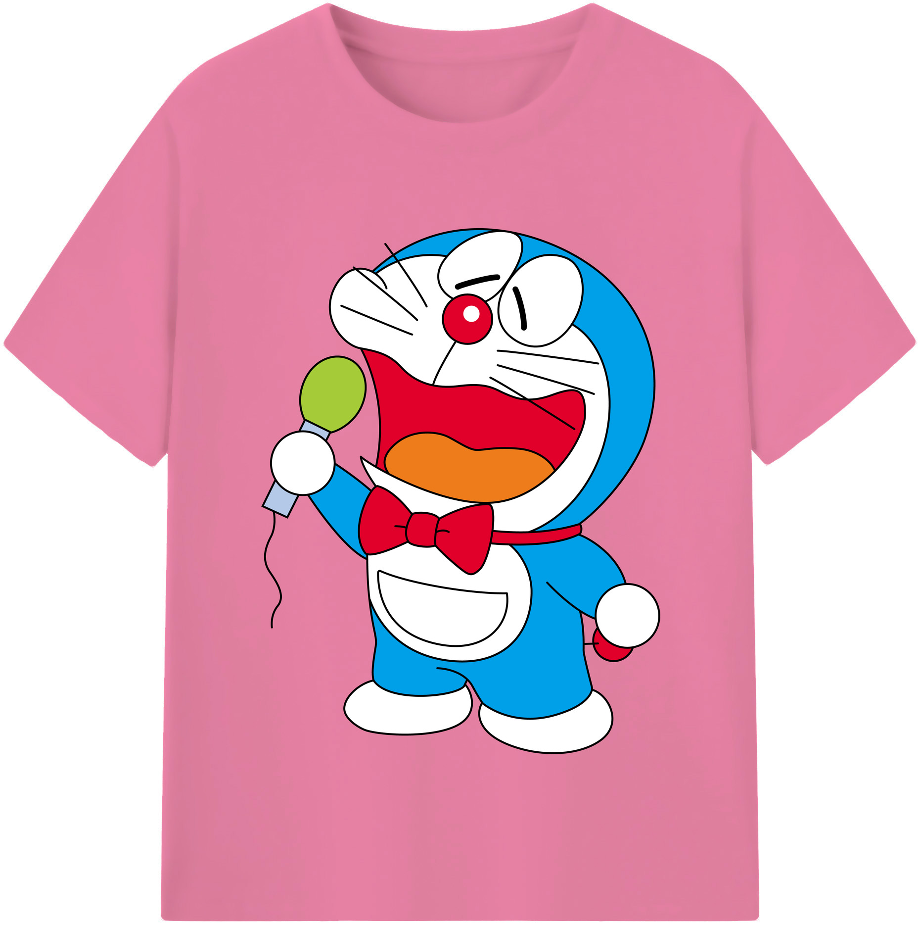 （画像用） ドラえもん Doraemon 綿100％半袖Tシャツ（フロントプリント）